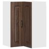 vidaXL Панел за миялна машина Kalmar Кафяв дъб 57 x 57 x 80 см