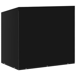 vidaXL Покривало за градинска люлка, 10 капси, 2 ципа, 255x145x170 см