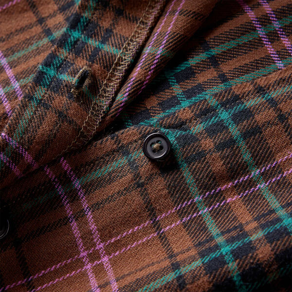 Детска рокля с дълъг ръкав, коняк, 128