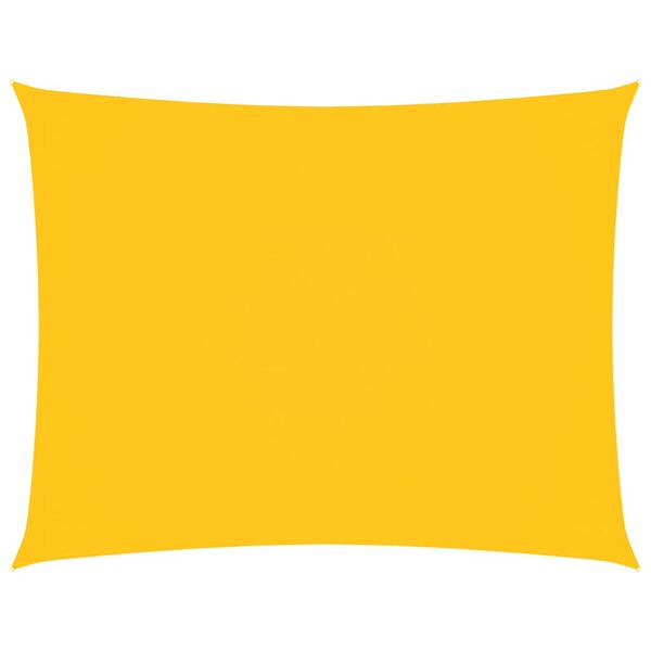 vidaXL Платно-сенник, Оксфорд текстил, правоъгълно, 2x3 м, жълто
