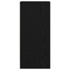 vidaXL Сайдборд, Черен дъб, 29,5x34x76 см, инженерно дърво