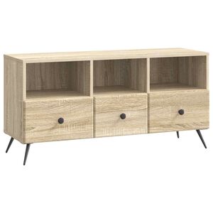 vidaXL ТВ шкаф Дъб сонома 102 x 34,5 x 50 см Инженерна дървесина