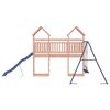 vidaXL Комбинирано детско съоръжение, масивна дугласка дървесина