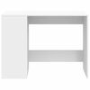vidaXL Бюро, бяло, 102x50x75 см, инженерно дърво