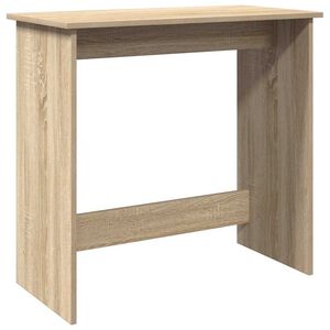 vidaXL Бюро, дъб сонома, 80x40x75 см, ПДЧ