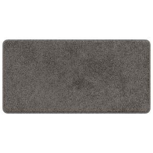 vidaXL Килим пътека Сиво 50 x 100 cm 100% Полипропиленов Тапициран
