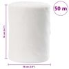 vidaXL Тръба за оттичане Бяло 16 x 5000 см текстил