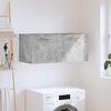 vidaXL Стенен шкаф, бетонно сив, 80x36,5x35 см, инженерно дърво