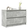 vidaXL ТВ шкаф Бетон сив 80x35x54 cm Инженерна дървесина