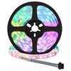 vidaXL LED лента 12 бр. Черен и прозрачен Мед и пластмаса