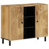 vidaXL Страничен шкаф 90x33x75 см манго масивно дърво