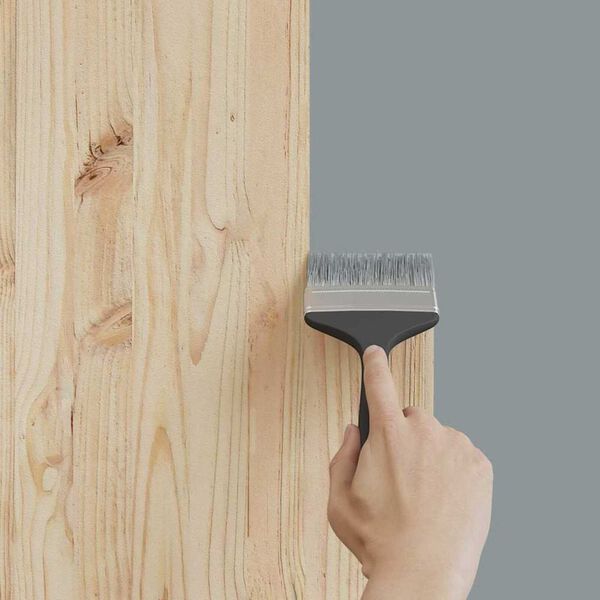 vidaXL Боя за мебели Сив 10 x 10 x 12,2 см Стенно пано