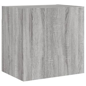 vidaXL ТB стенен шкаф, сив сонома, 40,5x30x40 см, инженерно дърво