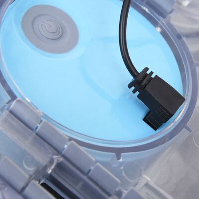 vidaXL Безжичен робот за почистване на басейни, 27 W