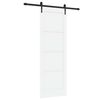 vidaXL Преплъзваща се врата ORKDAL 73,5 x 211 cm Инженерна дървесина