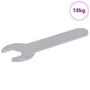 vidaXL Спанер 1593 бр. Сребрист 13 mm Желязо