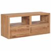 vidaXL ТВ шкаф, 90x30x40 cм, тиково дърво масив