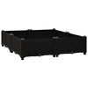 vidaXL Повдигната леха, 80x80x23 см, полипропилен