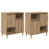 vidaXL Скейдбордове 2 pcs Дъб 60 x 35 x 70 cm Инженерно дърво
