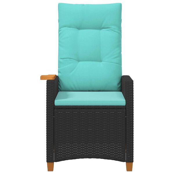 vidaXL Регулируем стол с плоча за чай 62 x 64 x 112 см полиратан