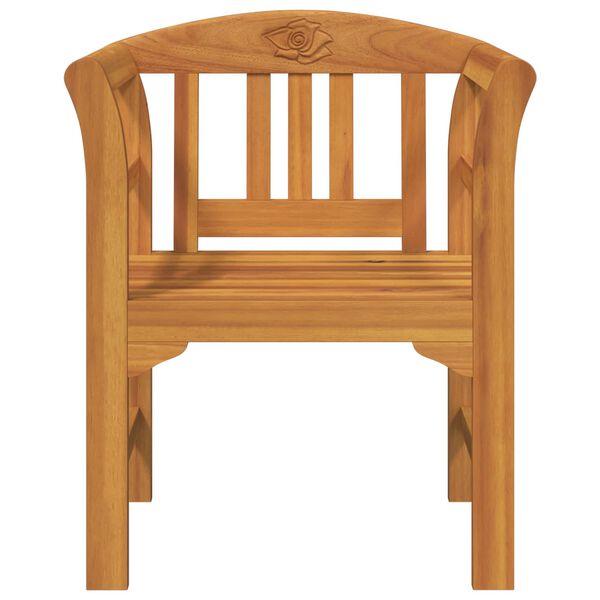 vidaXL Розова пейка Естествен 68,5 x 46 x 82,5 см