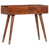 vidaXL Конзолна маса, 90x35x76 cм, акация масив