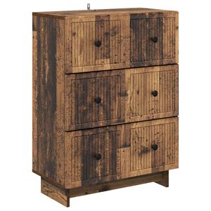vidaXL Чекмеджетен шкаф 66 x 34,5 x 90 см Инженерна дървесина