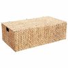 vidaXL Кутия за съхранение Естествен 60 x 38 x 20 см Воден хиацинт