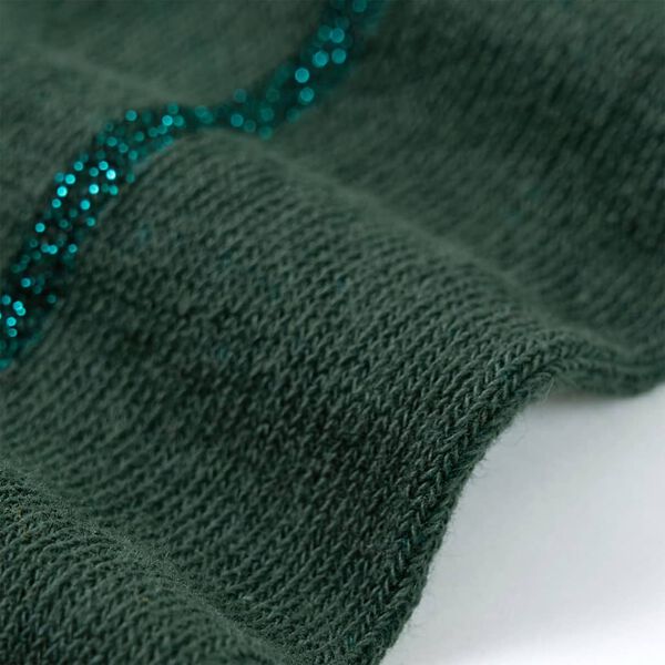 Детски чорапогащник, тъмнозелен, 140