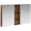 vidaXL Комплект шкафове за баня 3 бр. 100 x 10,5 x 60,5 см
