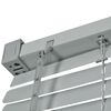 vidaXL Алуминиеви щори за прозорци, 120x220 см, сребристи