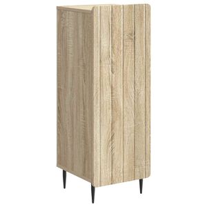 vidaXL Служебен шкаф Дъб сонома 34,5 x 33 x 92 см Инженерна дървесина