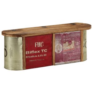 vidaXL Пейка/бюфет за съхранение 120x30x40 см регенерирано дърво масив