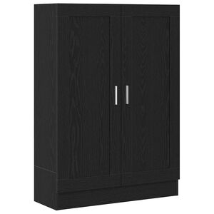 vidaXL Шкаф за книги 3 нива 82,5 x 30,5 x 115 см Инженерна дървесина