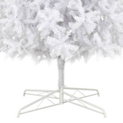 vidaXL Изкуствено коледно дърво, 400 см, бяло