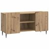 vidaXL ТВ шкаф Дъб артизан 102 x 34,5 x 52 см Инженерна дървесина