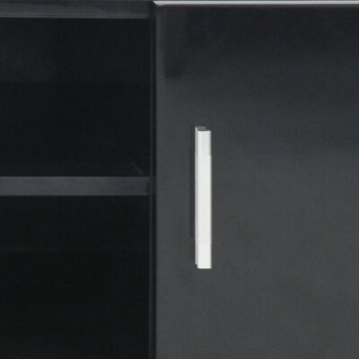 vidaXL ТВ шкаф с гланцово покритие, 120x40x46 cм, MDF