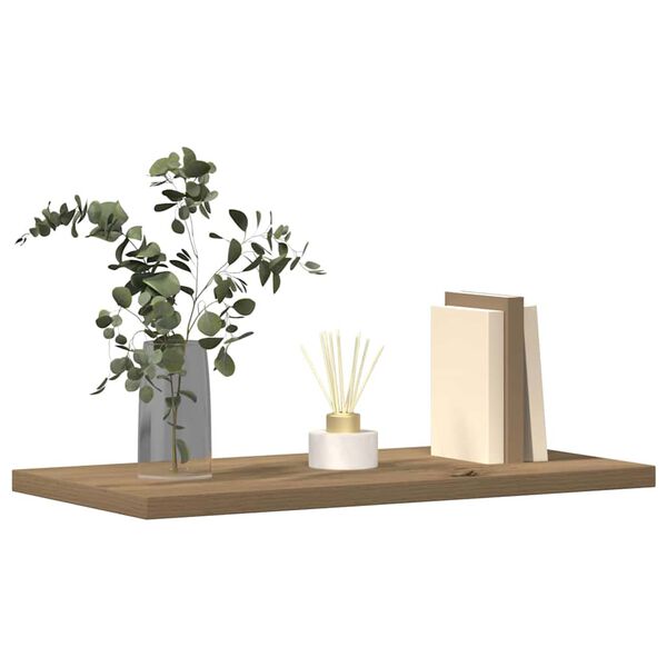 vidaXL Стенни рафтове 4 бр дъб артизан 40x20x1,5 см инженерно дърво