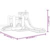 Happy Hop Надуваем замък с пързалка и басейн 330x441x233 см