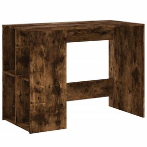 vidaXL Бюро, опушен дъб, 102x50x75 см, инженерно дърво