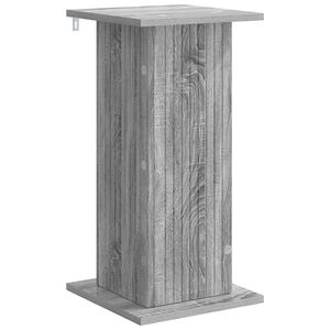 vidaXL Стойка за растения Сива сонома 30,5 x 30 x 60,5 см