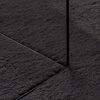 vidaXL Килим HUARTE Черно 100 x 200 cm 100% полиестер