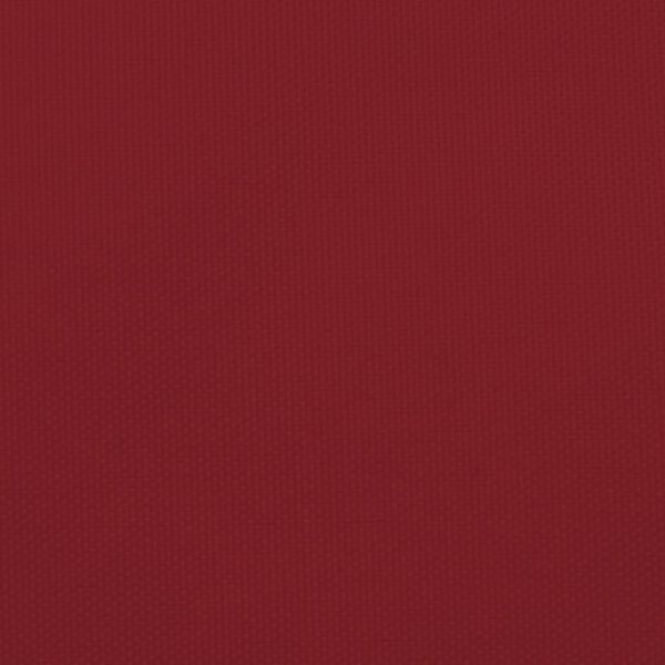 vidaXL Платно-сенник, Оксфорд плат, триъгълно, 3x4x5 м, червено