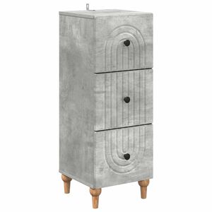 vidaXL Чекмеджетен шкаф 33 x 34,5 x 90 см Инженерна дървесина