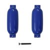 vidaXL Броня за лодка 2 бр синя 69x21,5 см PVC