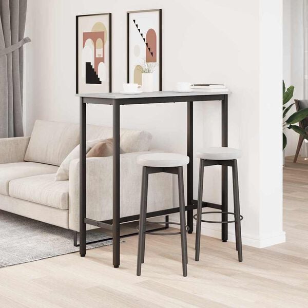 vidaXL Маса Сив Сонома 100 x 40 x 100,5 см