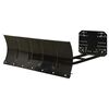 vidaXL Гребло за сняг за ATV, 115x38 см, черно
