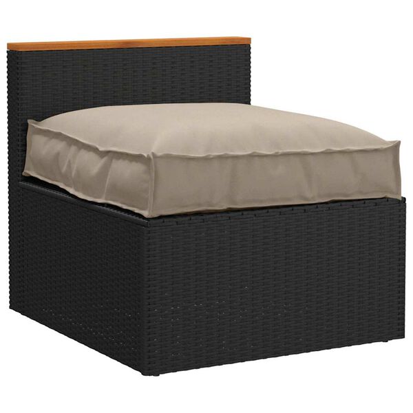 vidaXL Възглавница Таупе 70 x 70 x 12 cm Оксфордска тъкан