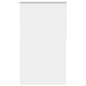vidaXL Ролкова щора Blackout бял 140x230 см Ширина на плата 136,6 см