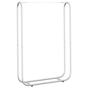 vidaXL Стойка за дърва за огрев 100x25x150 cm Поцинкована стомана